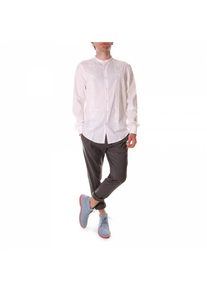 MEN'S CLOTHING SHIRT WHITE HOSIO