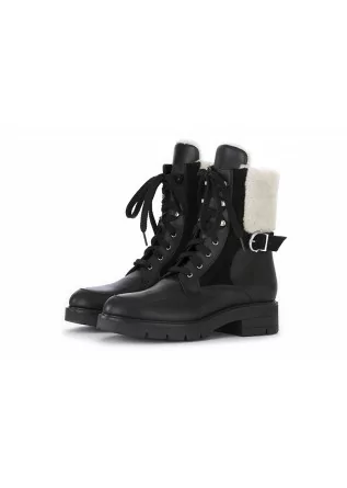 TIFFI | ANKLE BOOTS LEATHER / SUEDE BLACK