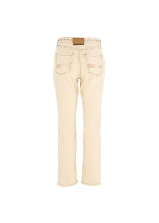 Damen Jeans Semicouture Beige Baumwolle Derna It