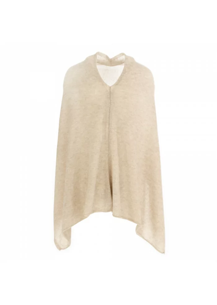 damen cape riviera beige kaschmir