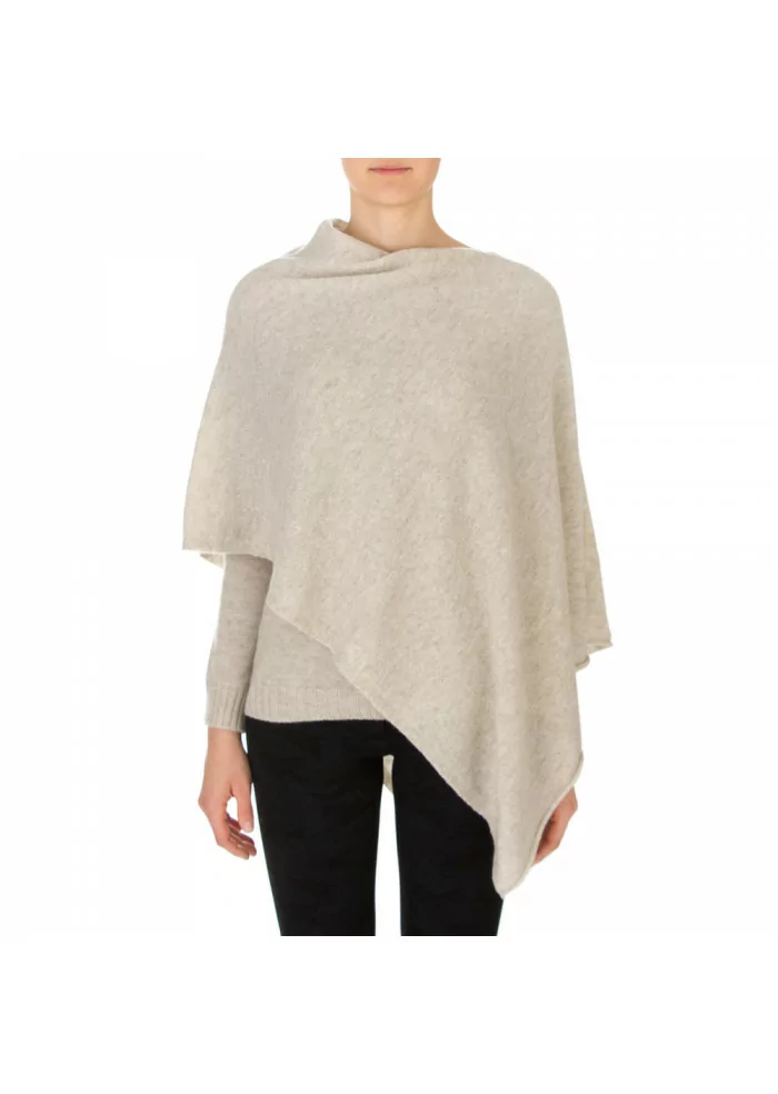 damen cape riviera beige kaschmir