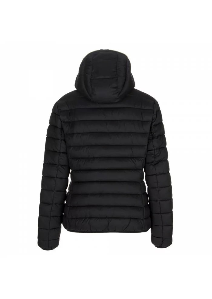 womens puffer jacket save the duck alexis black