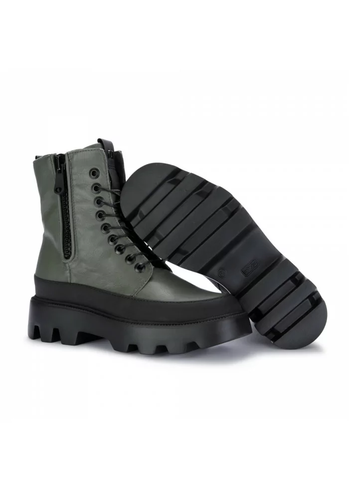 periscoop comfortabel spannend Women's Ankle Boots Mjus | P42219 Green Black | Derna.it