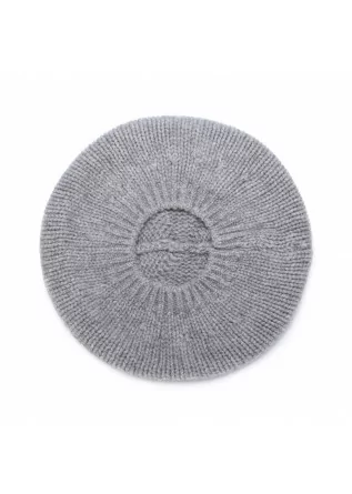 RIVIERA CASHMERE | BERET HAT GREY