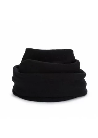 unisex scarf riviera cashmere smooth black