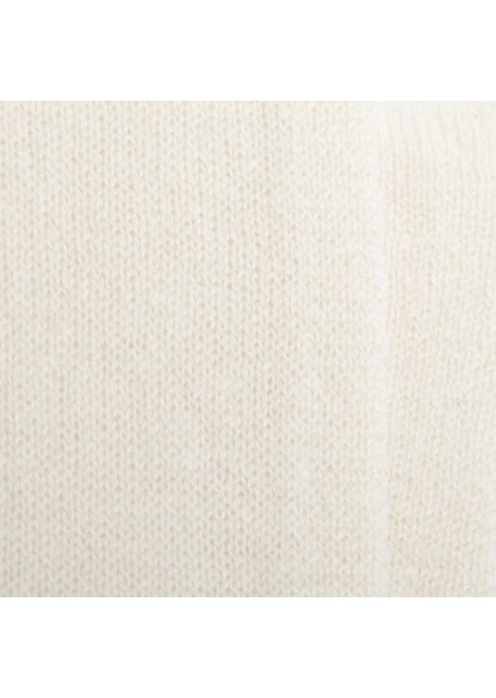 mantella donna riviera cashmere bianco panna