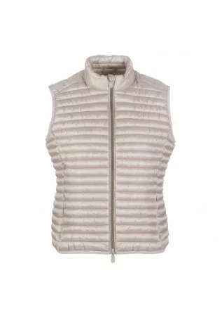 womens vest save the duck iris arabella beige