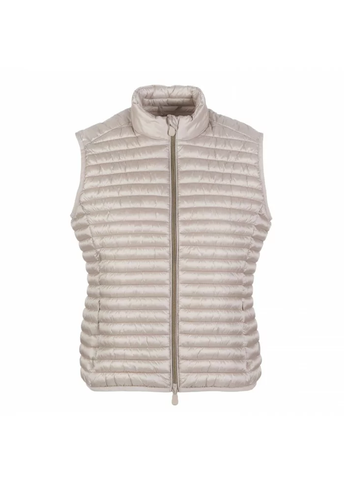 gilet donna save the duck iris arabella beige