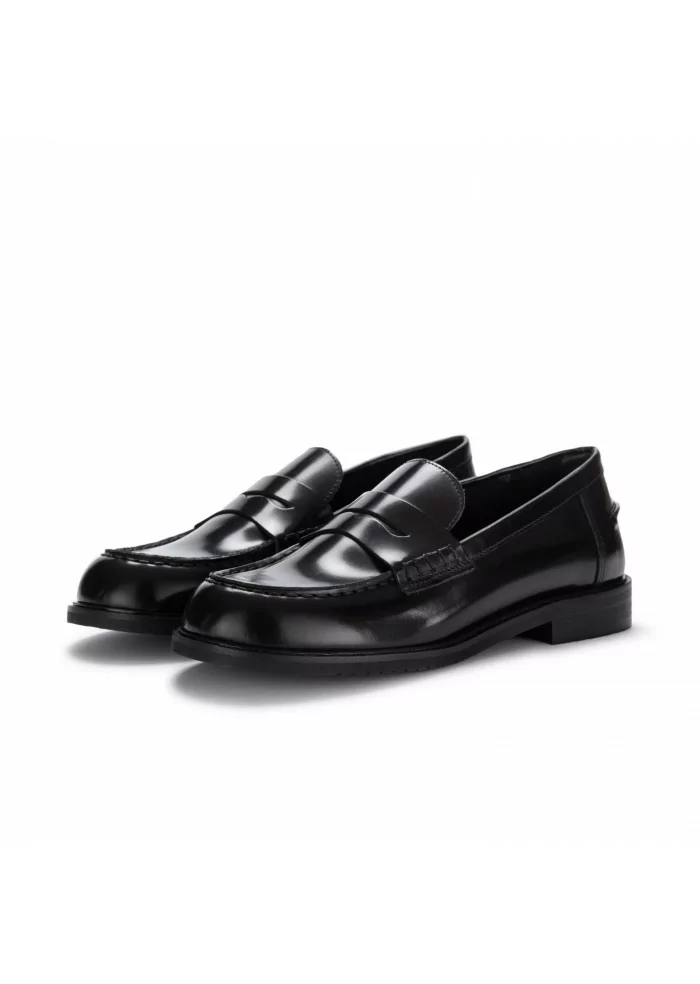 womens loafers poesie veneziane leather abras black