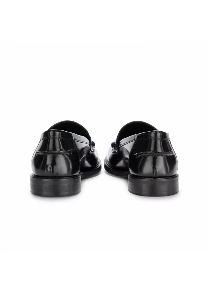 damen loafers poesie veneziane leder abras schwarz