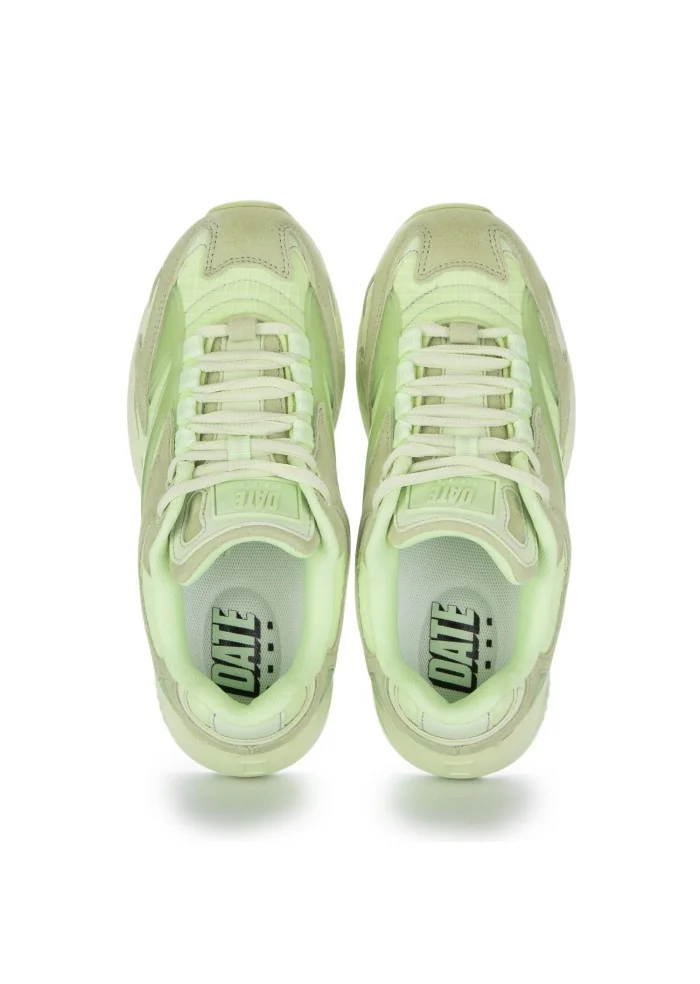 damen sneaker date sn23 limettengrun