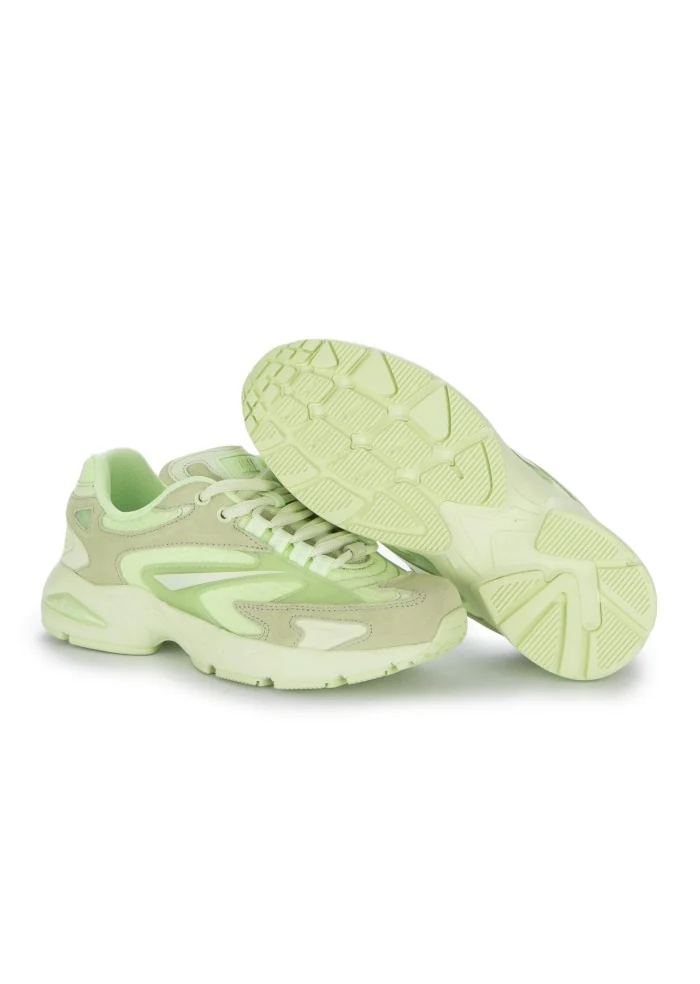 damen sneaker date sn23 limettengrun