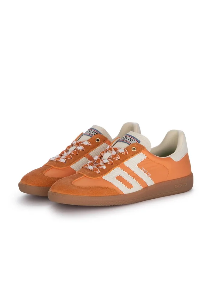 damen sneaker back 70 ghost13 orange