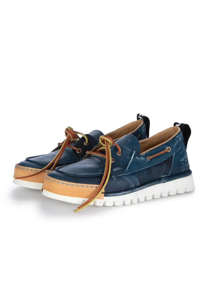 herren flache schuhe bng real shoes la nautica blau