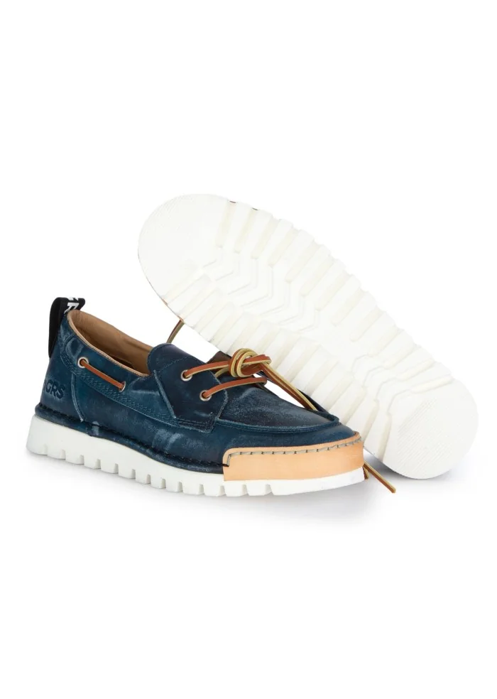 herren flache schuhe bng real shoes la nautica blau