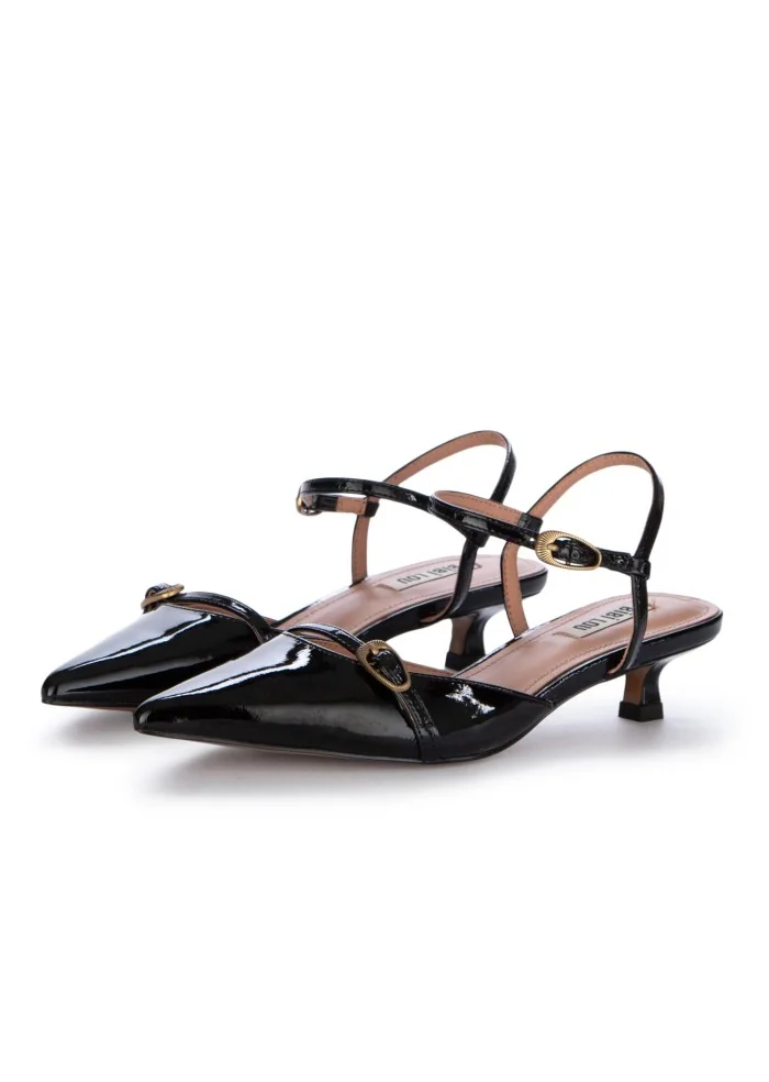 womens slingback bibi lou patent leather black