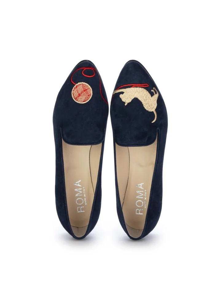 ballerine donna roma gatto gomitolo blu