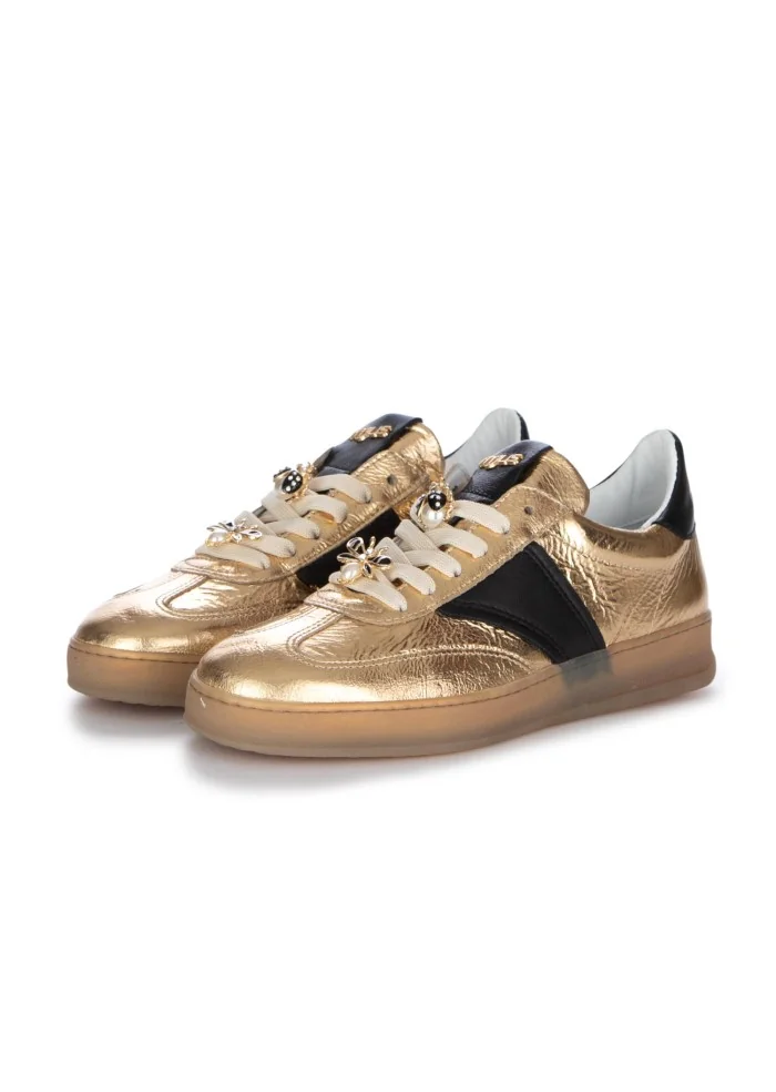 damen sneaker mjus gigliola gold schwarz