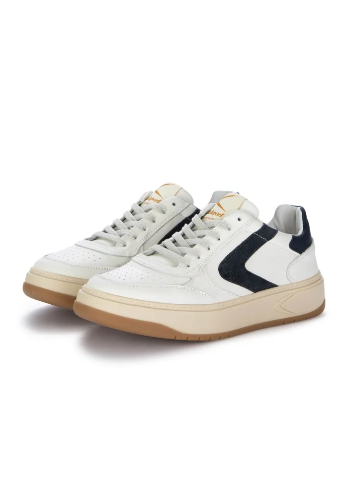 sneakers donna valsport hype classic bianco blu