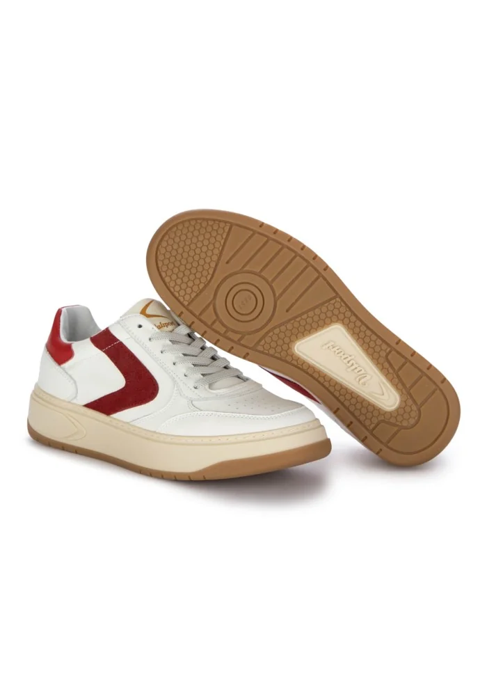 sneakers uomo valsport hype classic nappa bianco rosso