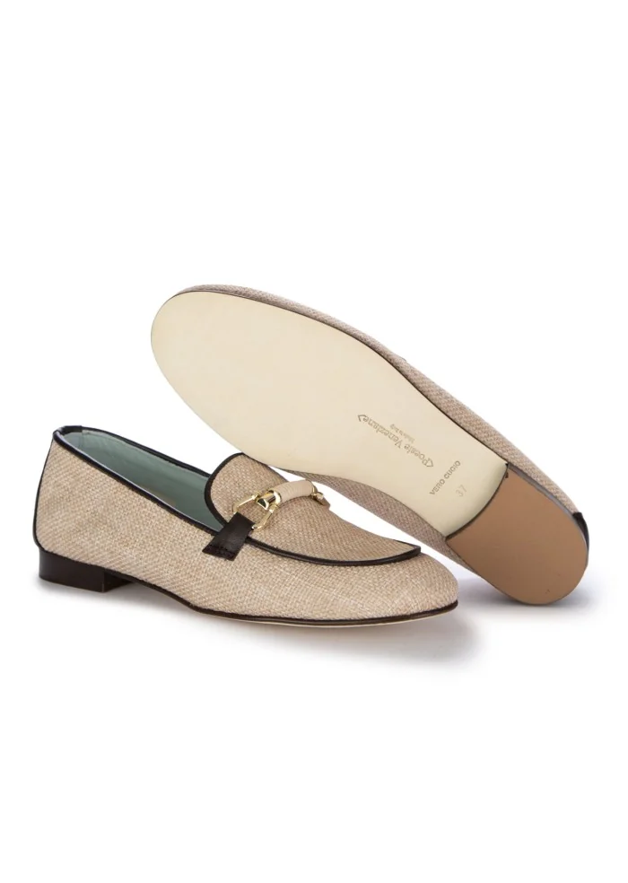 damen loafer poesie veneziane orion beige