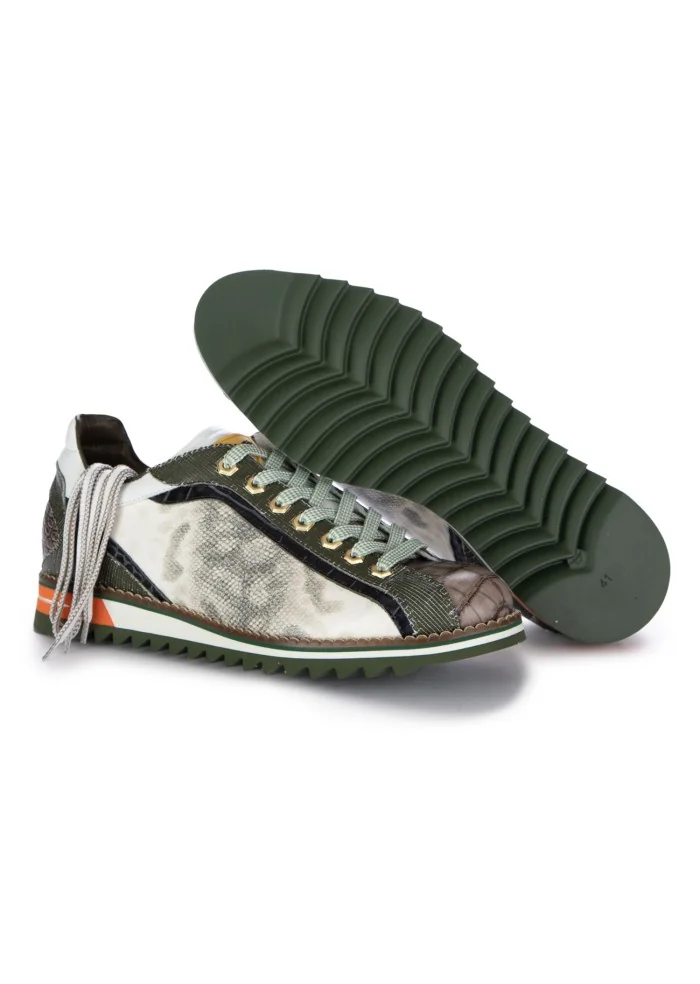 scarpe allacciate uomo lorenzi messico multicolor