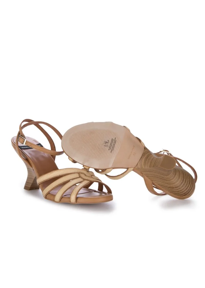 womens sandals angel alarcon karen beige