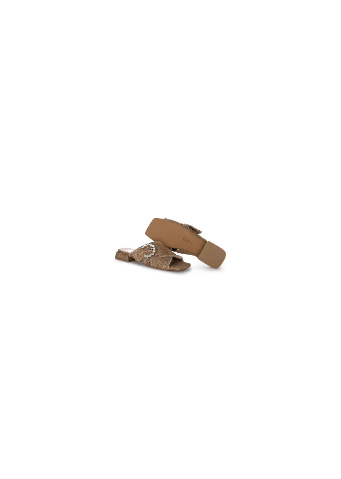 womens sandals juice canvas jewel brown