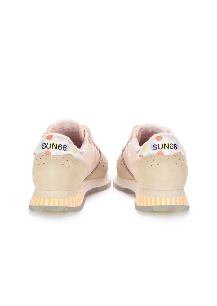 sneakers donna sun68 ally candy cane beige rosa