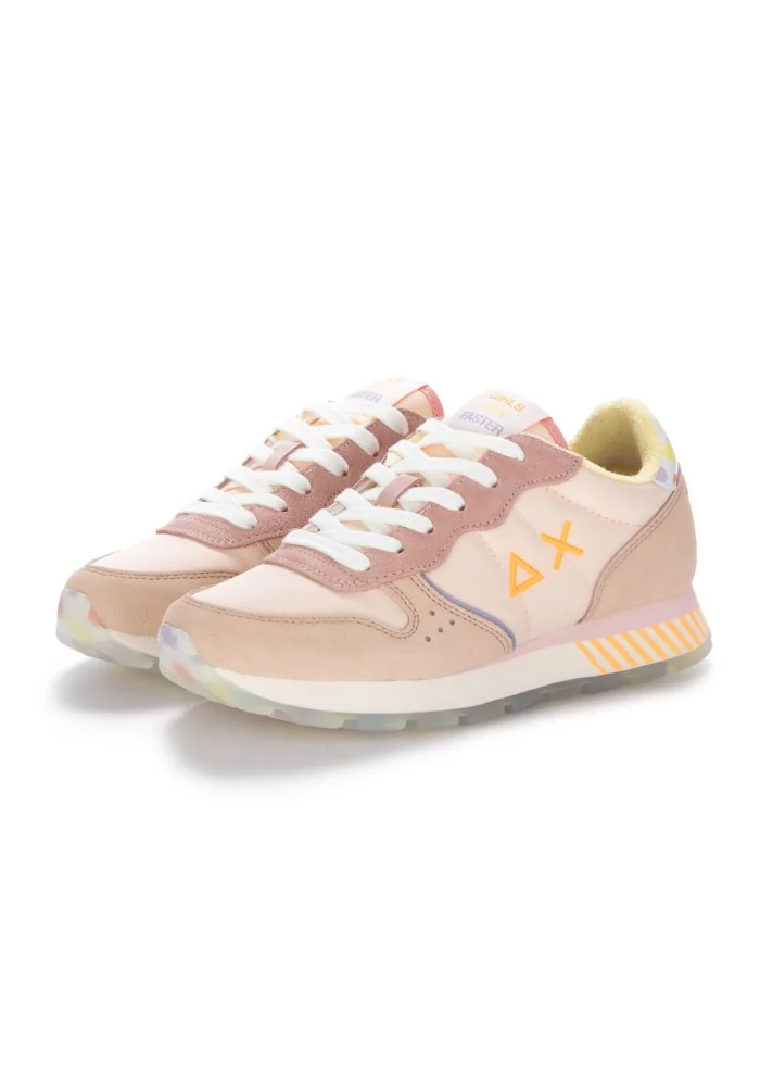 damen sneaker sun68 ally candy cane rosa