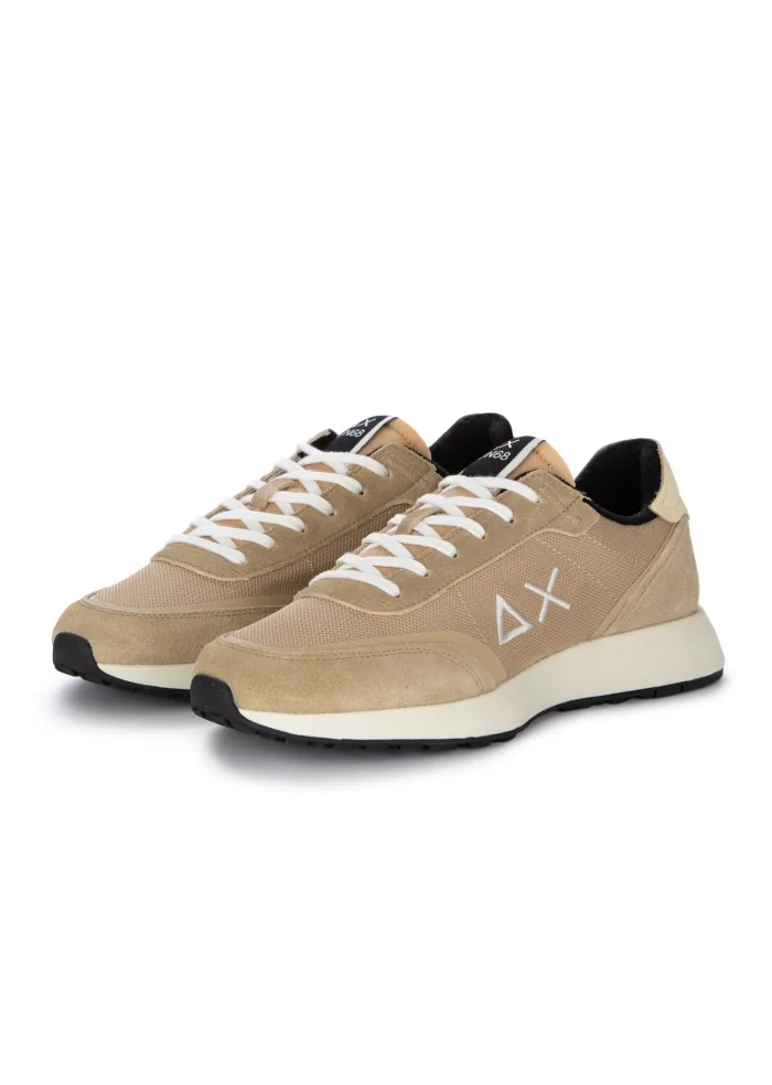 herren sneaker sun68 chan mesh beige