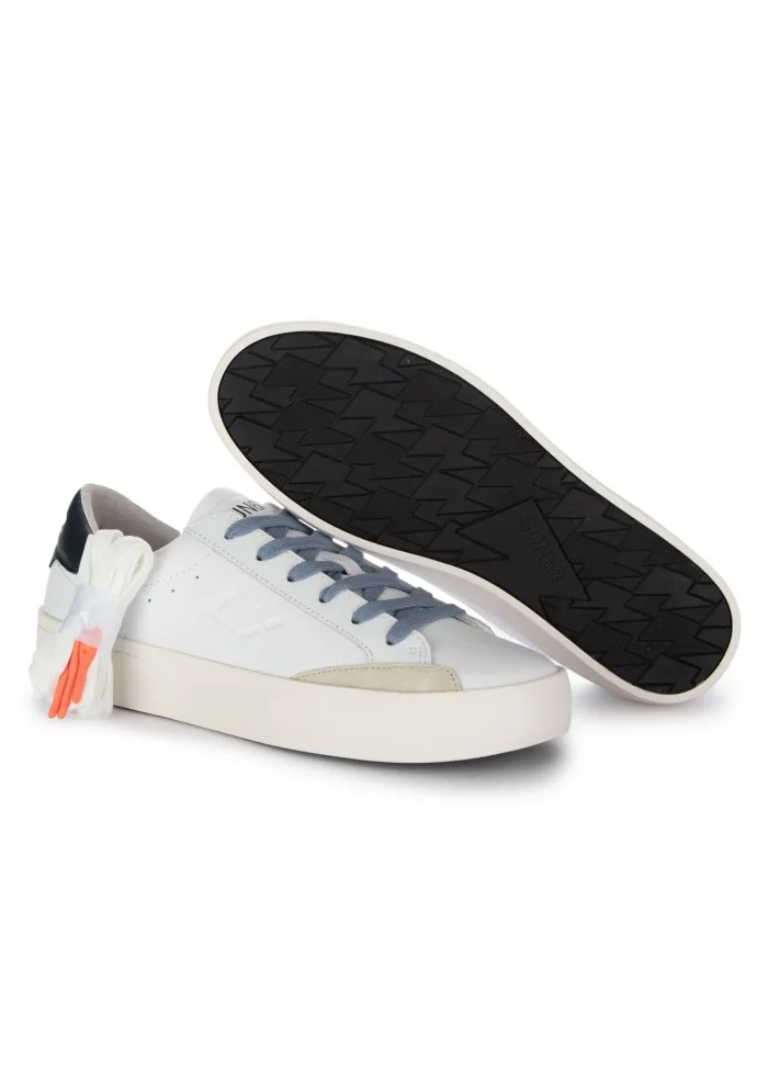 herren sneaker sun68 street leather weiss