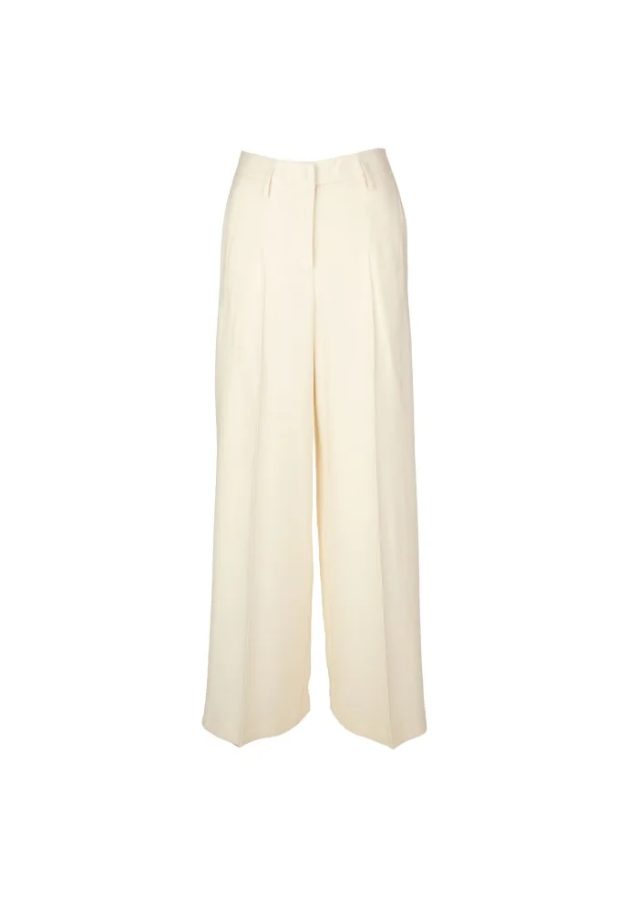 womens trousers kartika palazzo cream