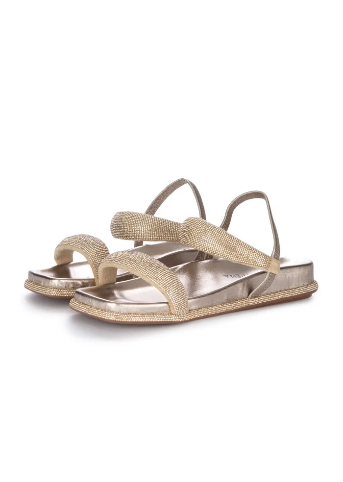 damen sandalen alma en pena diva metallisch