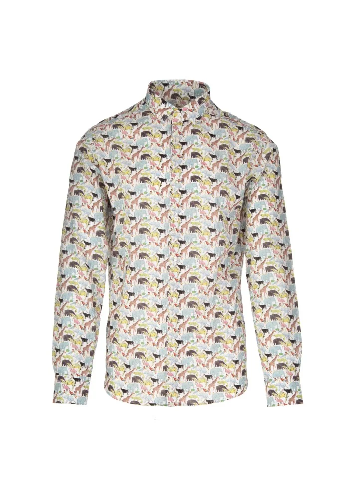 camicia uomo liberty rose blake animali multicolor