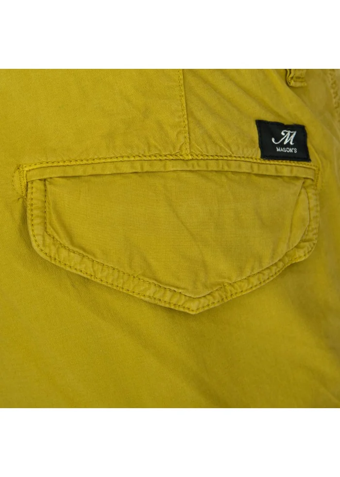 bermuda cargo uomo masons honolulu giallo ocra