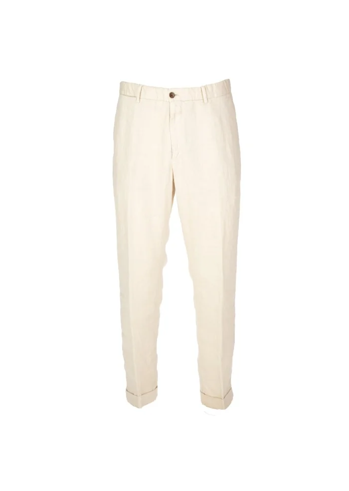 herren hose briglia leinen beige