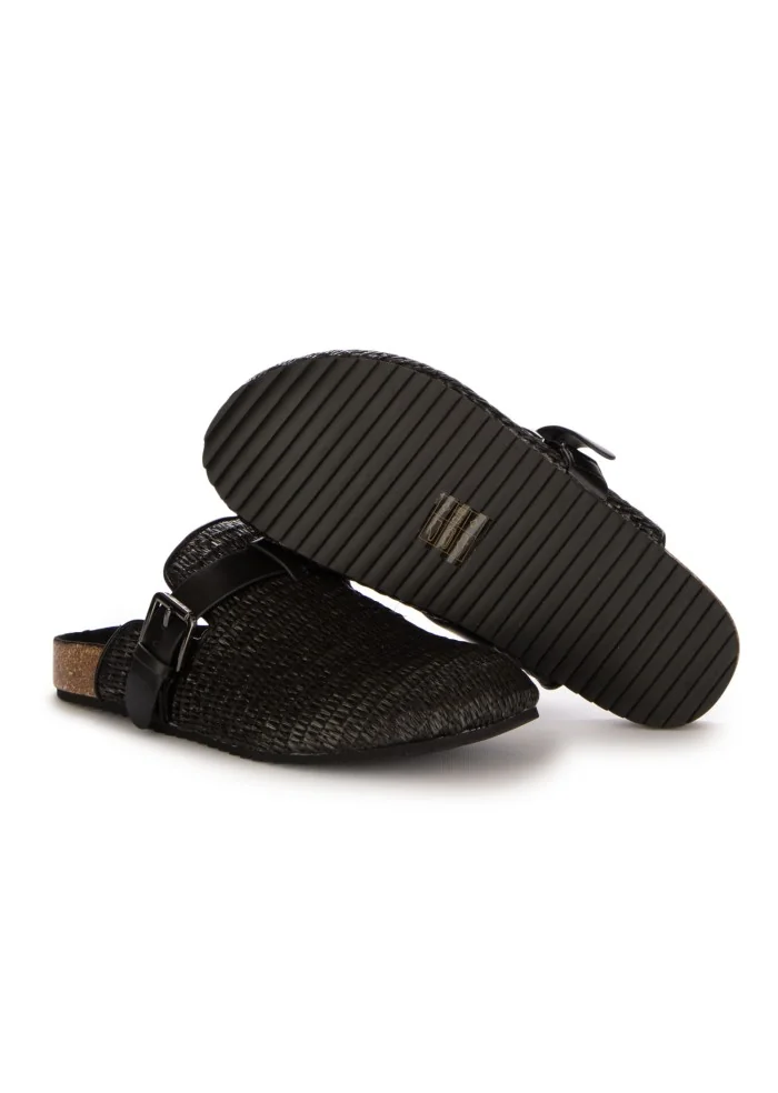 damen sandalen bibi lou geflotchen schwarz