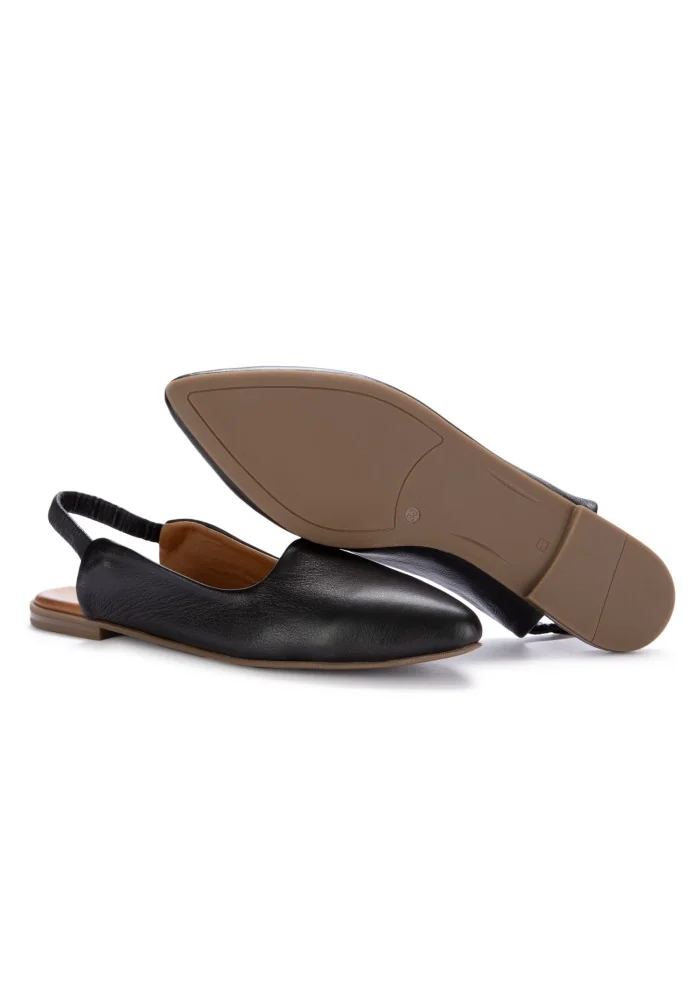 slingback donna bueno punta affusolata nero