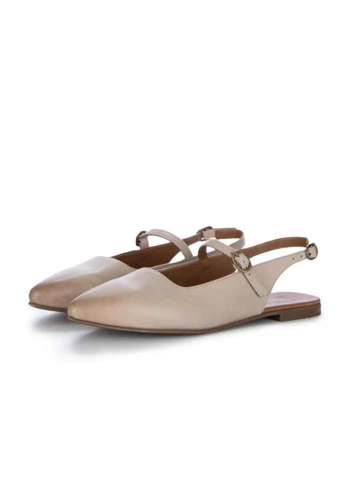 slingback donna bueno laccetto beige