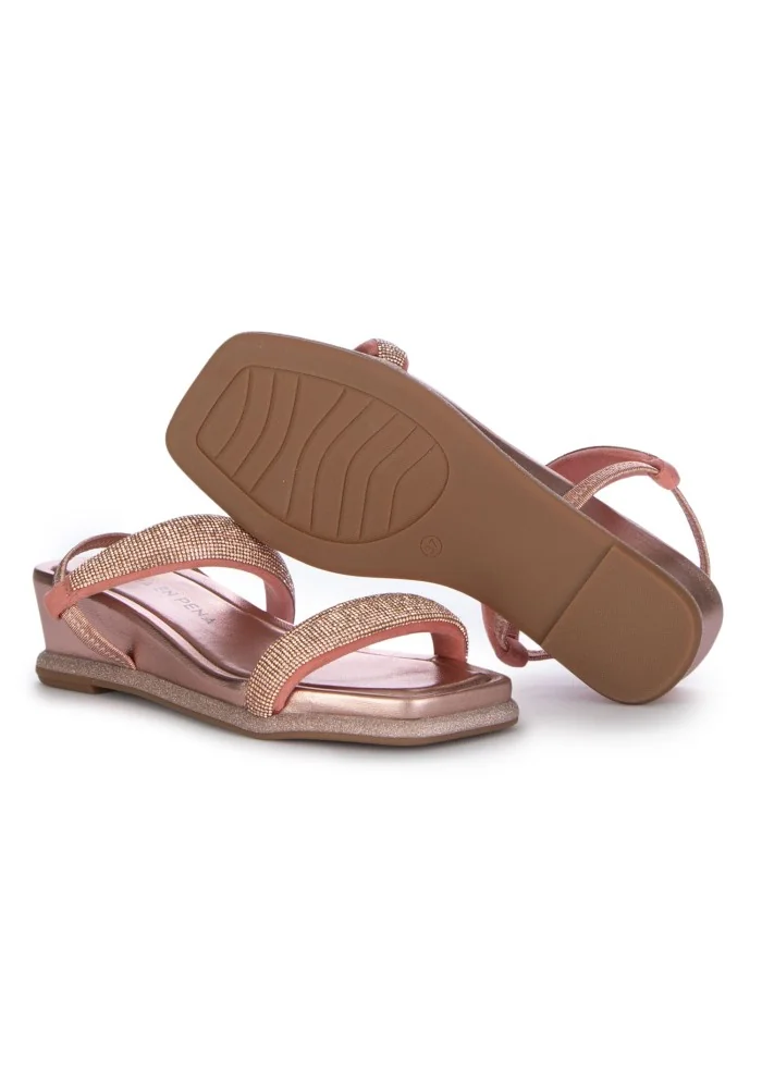 damen sandalen alma en pena diva rosa