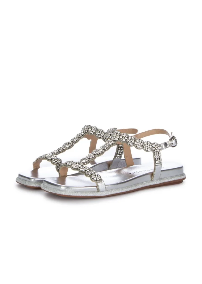 damen sandalen alma en pena diva silber