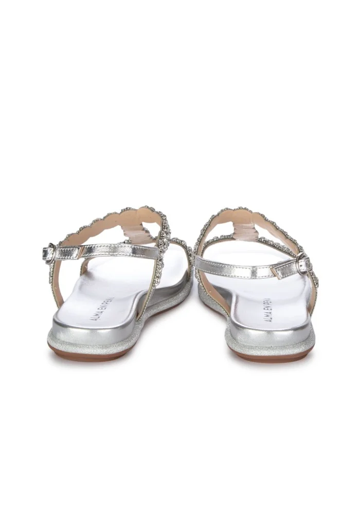 damen sandalen alma en pena diva silber