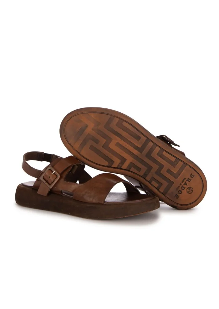 womens sandals brador malesia brown