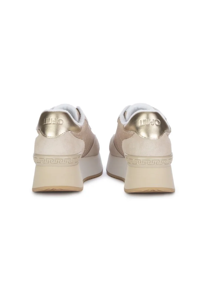 damen sneaker liu jo dreamy plattform beige