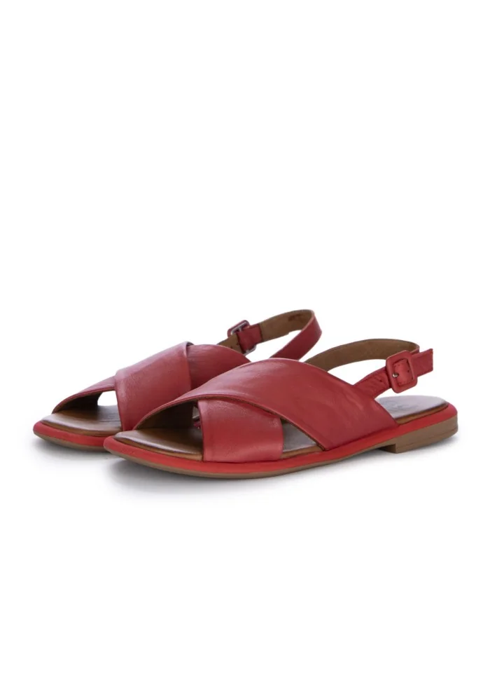 damen sandalen bueno uberkreuzte reimen rot