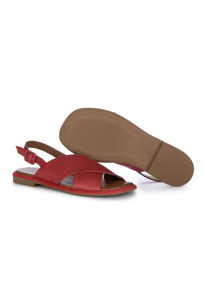 damen sandalen bueno uberkreuzte reimen rot