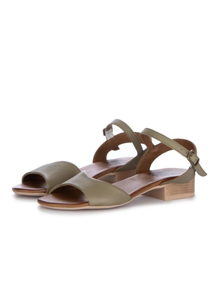 damen sandalen bueno breitem reimen grun