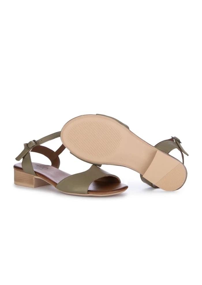 damen sandalen bueno breitem reimen grun