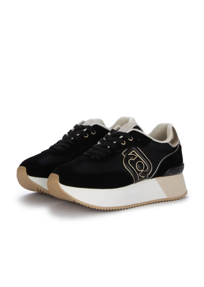 womens sneakers liu jo dreamy platform black